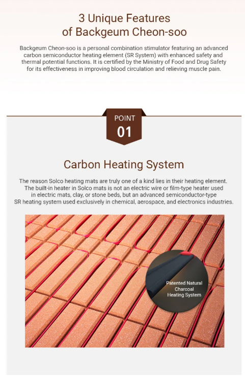 Backgeum Cheon-Soo – Carbon Heating System, Point 01