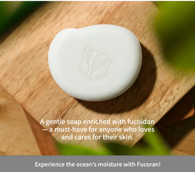 Fucoran Fucoidan Soap – gentle soap enriched with fucoidan, experience the ocean's moisture