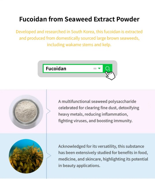 Fucoran Fucoidan Soap – fucoidan from seaweed extract powder, South Korea