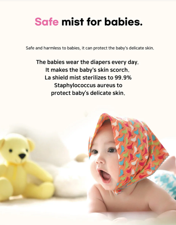 Safe mist for babies – protects delicate skin